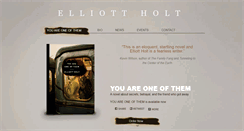 Desktop Screenshot of elliottholt.com
